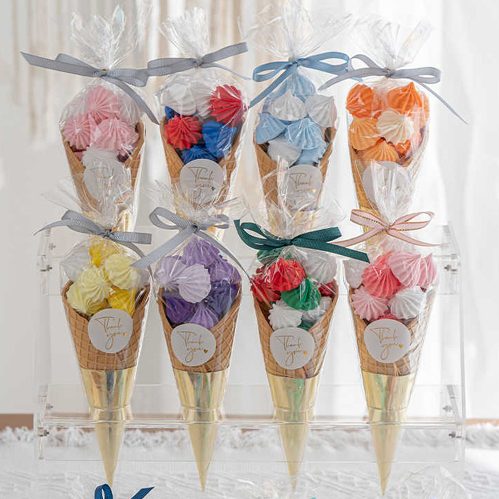 Wedding Decor Supply Store - 食品小道具アイスクリーム結婚式誕生日パーティー用品ホテルレストランストアショップ装飾シミュレーション偽メレンゲキャンディアイスクリーム