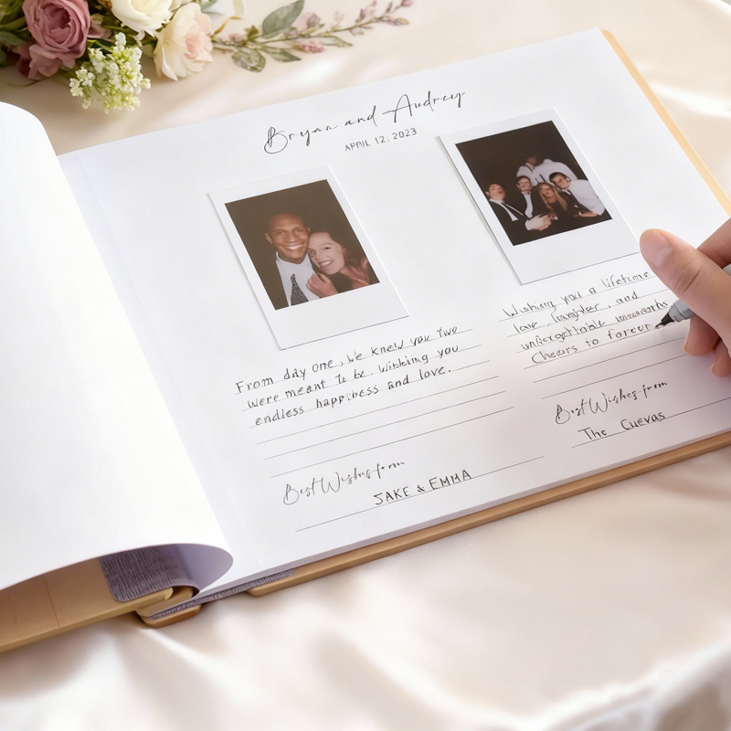パーソナライズされた結婚式のゲストブック - 木製の結婚式の - Wedding Supply List のレビューと価格
